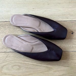 Helmut Lang Bellerina Flat Mule Slides